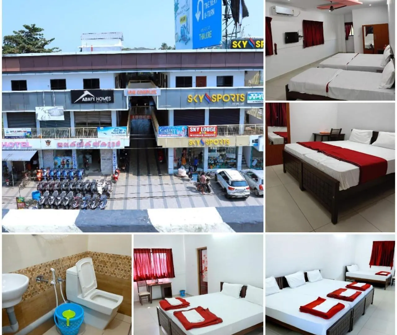 Sky Residency Lodge location